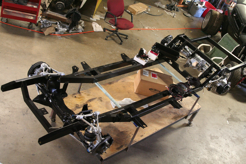 Rolling Chassis C4 Vette Basic Air Ride 55 56 57 Chevy eBay