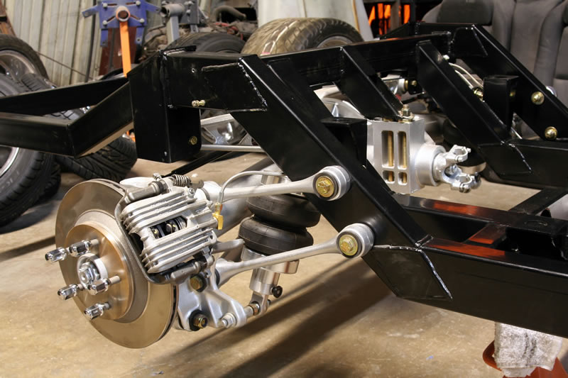 Hot Rod Jim's TriFive Frame With Grand Sport C4 Corvette Suspension &a...